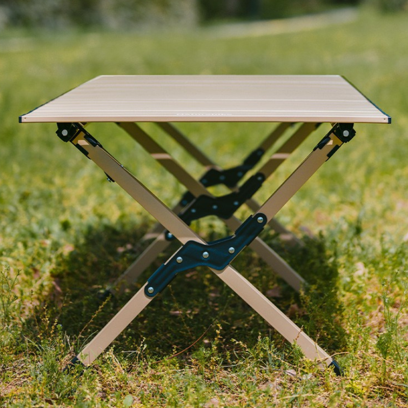 Naturehike rolovací hliníkový stolek Star Jane vel. L - světle krémový